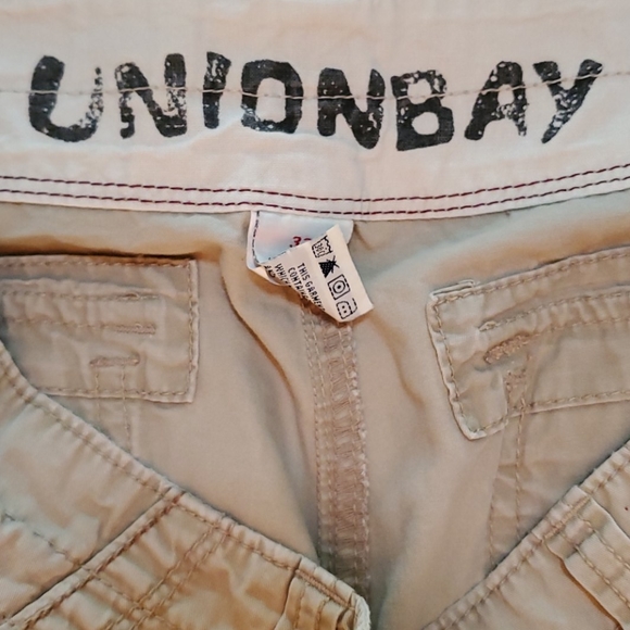 Unionbay Longer Length Cargo Shorts 32W - Picture 4 of 4